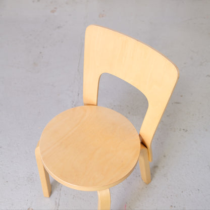 Alvar Aalto Chair 66 in Birch by Artek