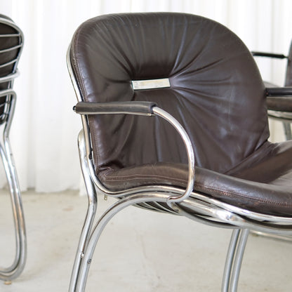 Gastone Rinaldi Sabrina Chairs for RIMA, Italy, 1970s