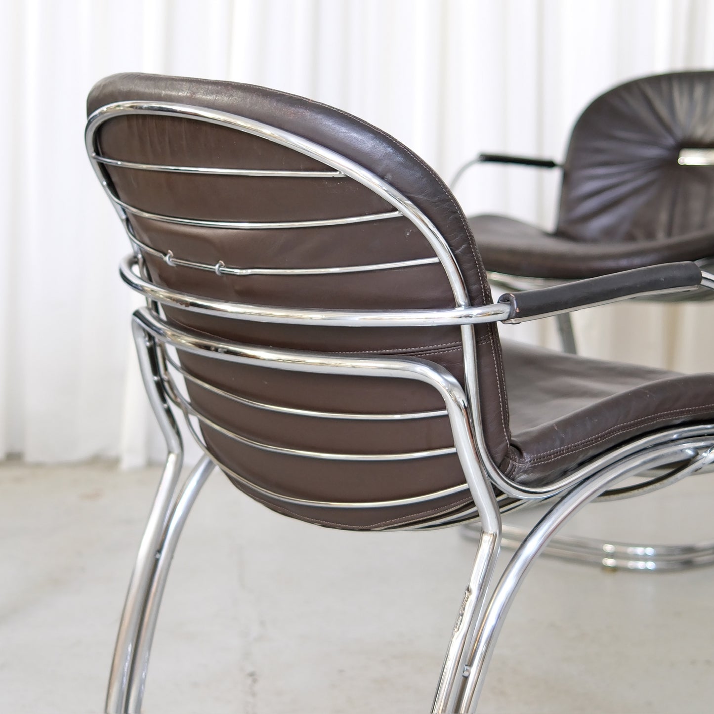 Gastone Rinaldi Sabrina Chairs for RIMA, Italy, 1970s