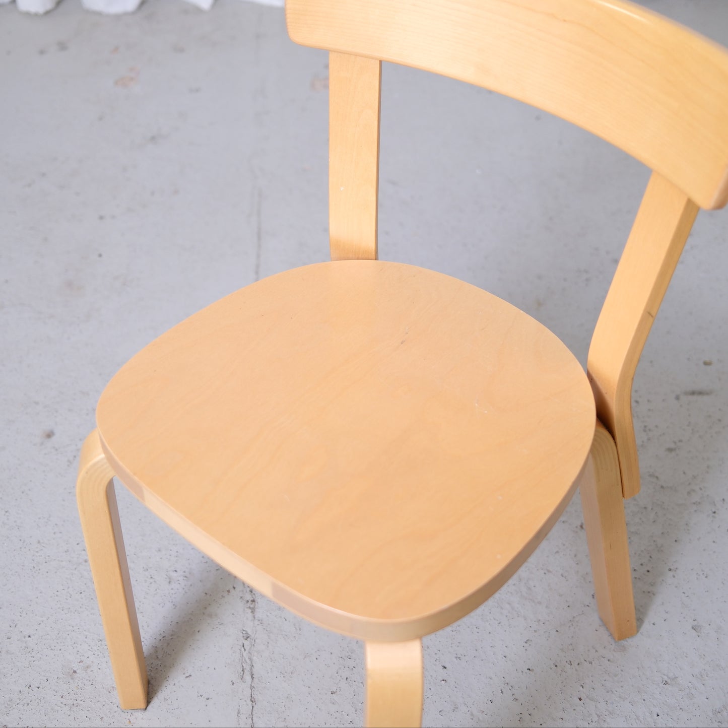 Artek Chair 69 in Birch by Alvar Aalto
