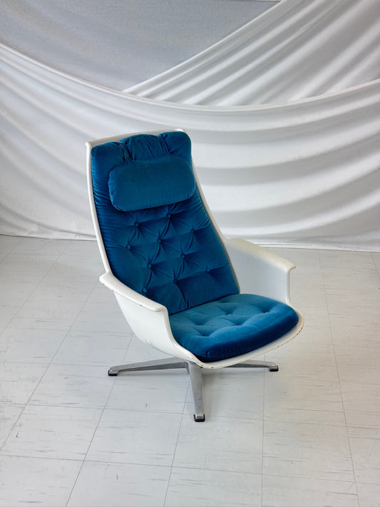 Tellus swivel armchair by Alf Svensson and Yngvar Sandström