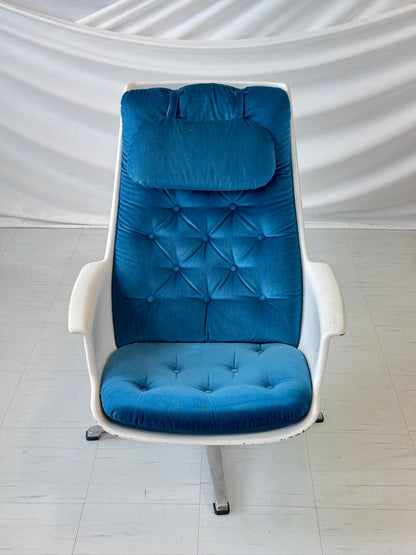 Tellus swivel armchair by Alf Svensson and Yngvar Sandström