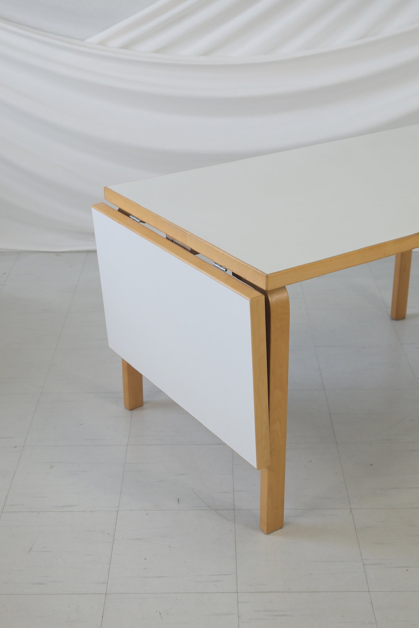Artek Large Drop Leaf Table by Alvar Aalto