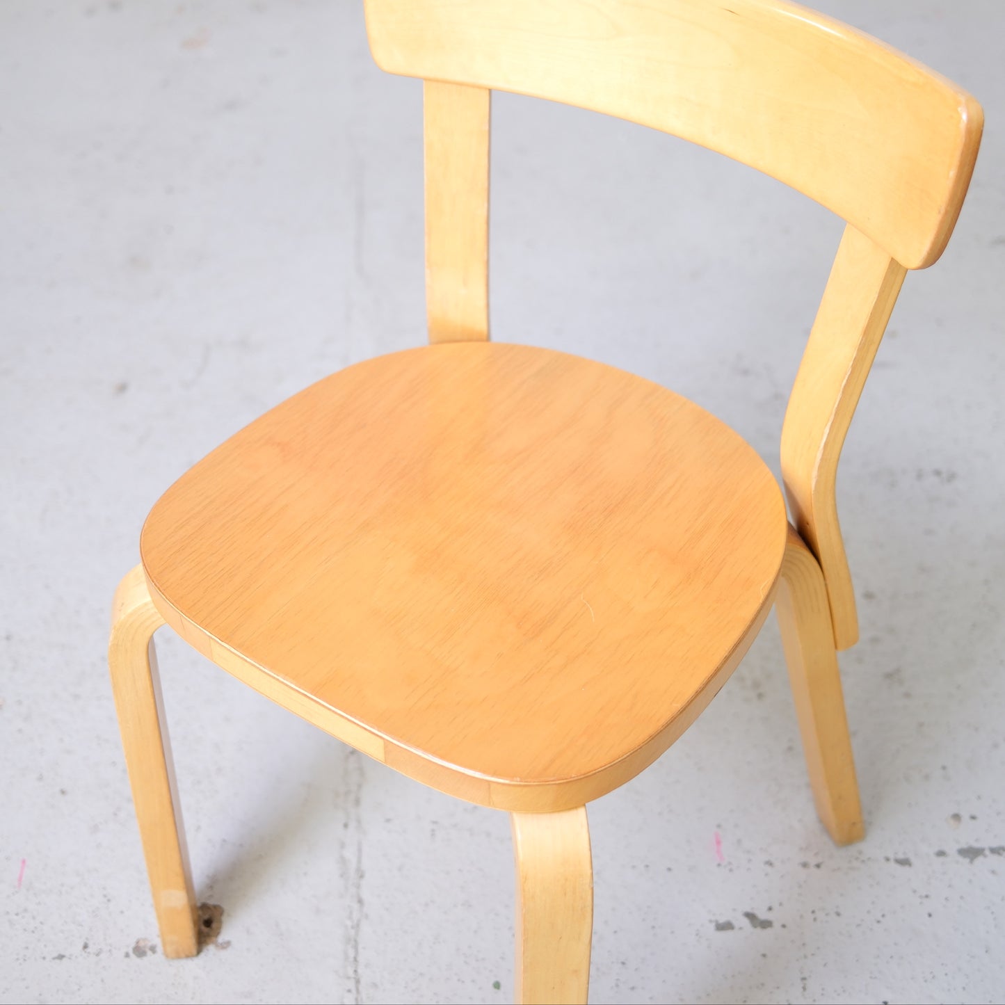 Artek Chair 69 in Birch by Alvar Aalto