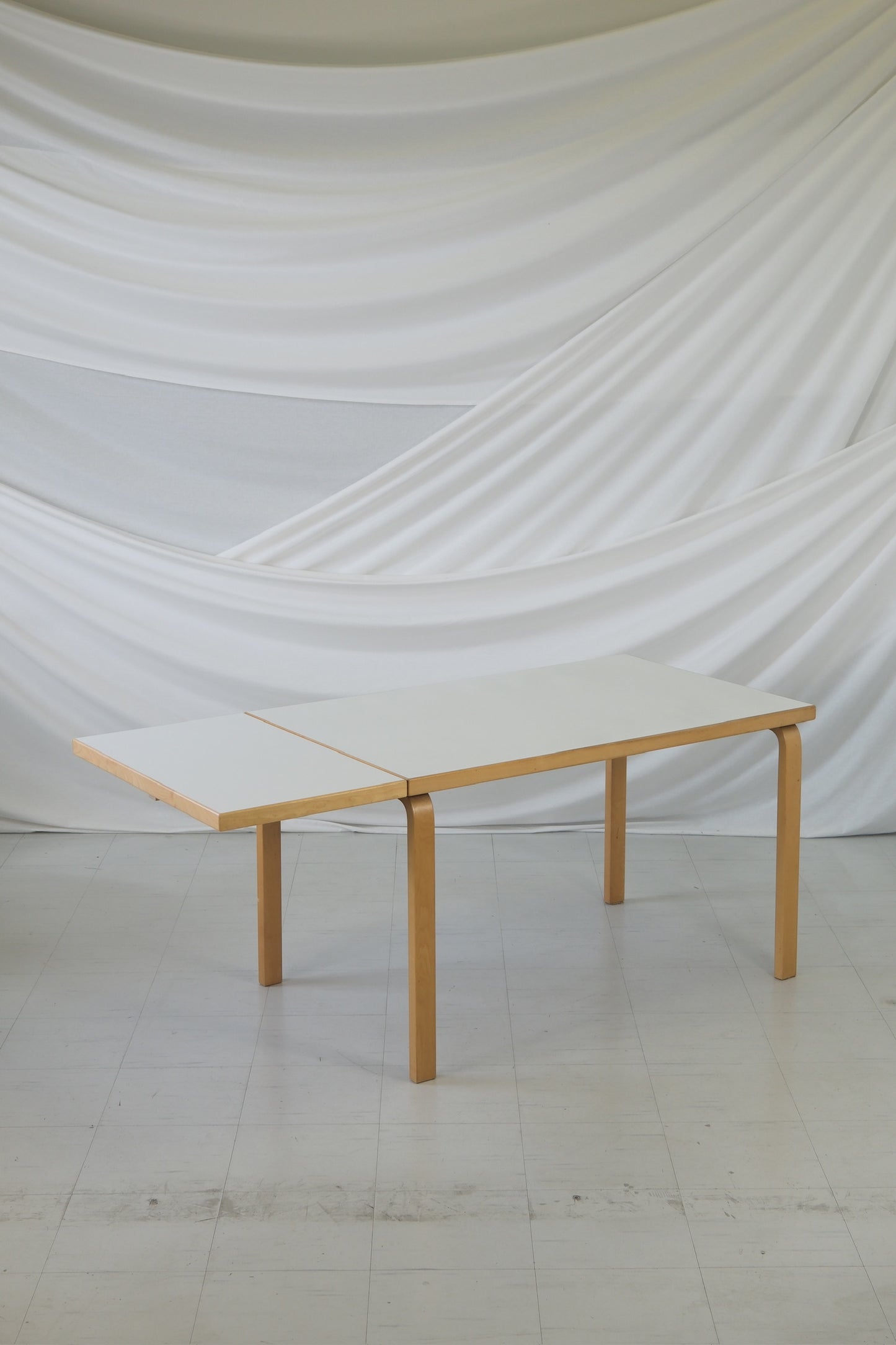 Artek Large Drop Leaf Table by Alvar Aalto
