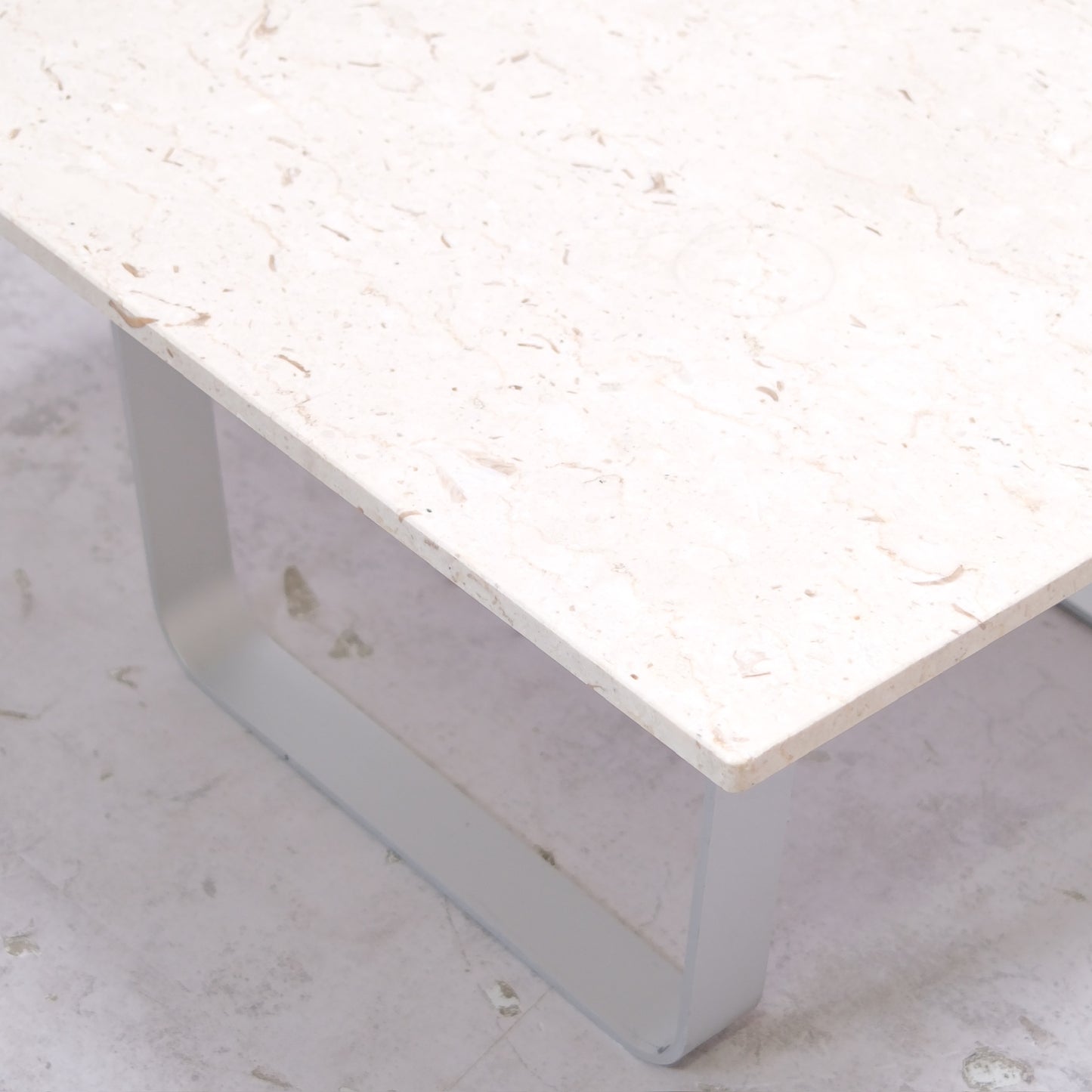 Ilmari Lappalainen – Pulkka Coffee Table with Marble Top
