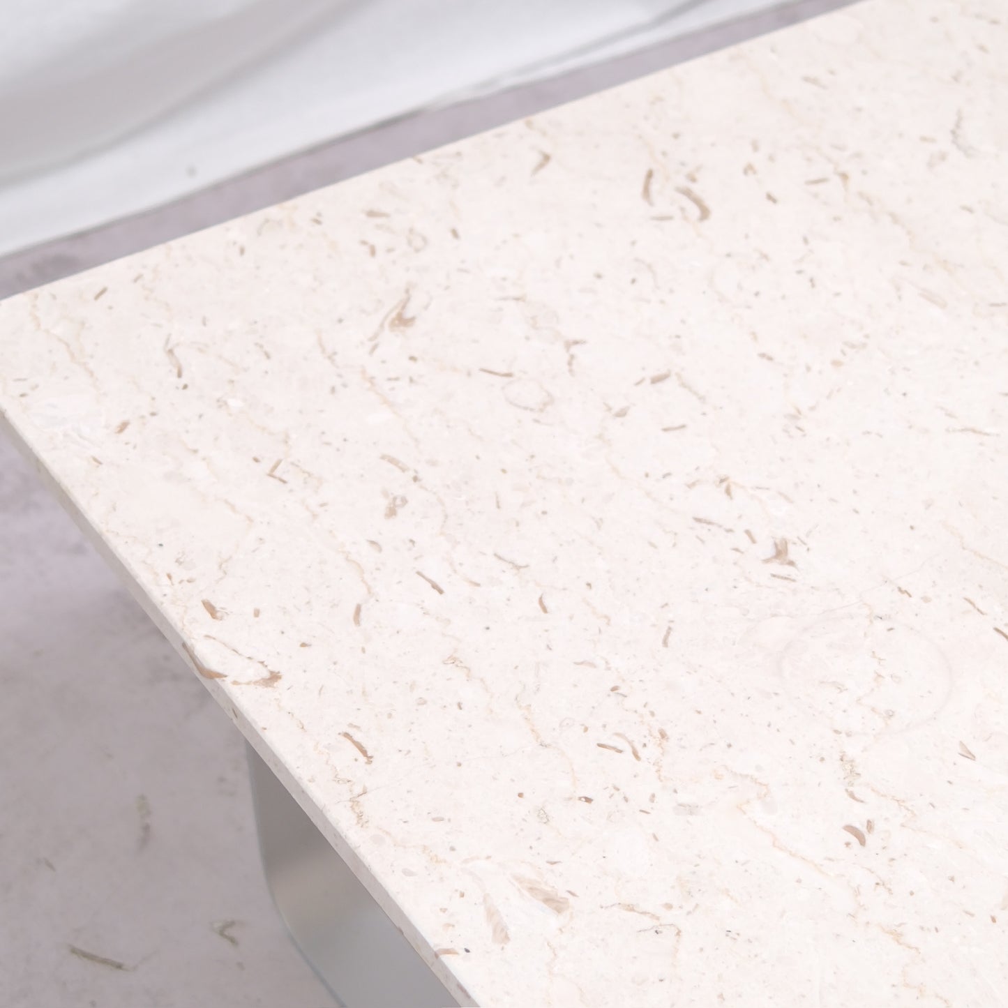 Ilmari Lappalainen – Pulkka Coffee Table with Marble Top