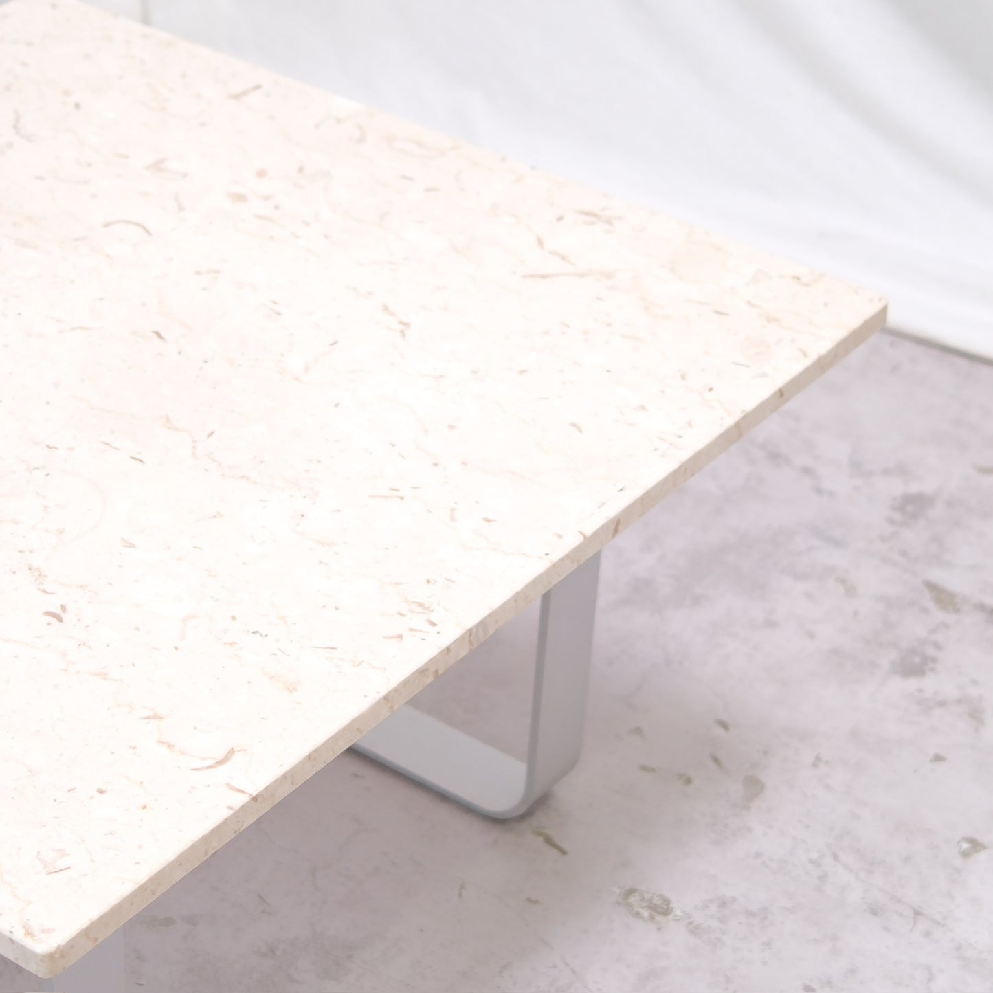 Ilmari Lappalainen – Pulkka Coffee Table with Marble Top