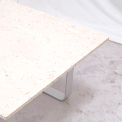 Ilmari Lappalainen – Pulkka Coffee Table with Marble Top