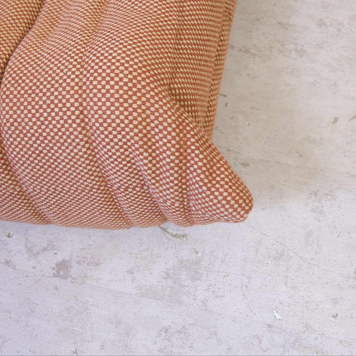 Ligne Roset Togo Set in Brown Wool Fabric - Michel Ducaroy