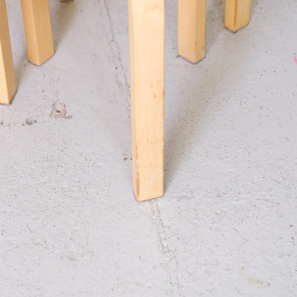 Alvar Aalto Stool 60 for Artek, 1960s Finger Joint Edition