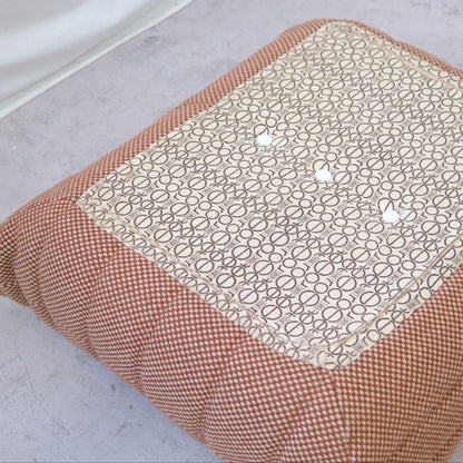 Ligne Roset Togo Set in Brown Wool Fabric - Michel Ducaroy