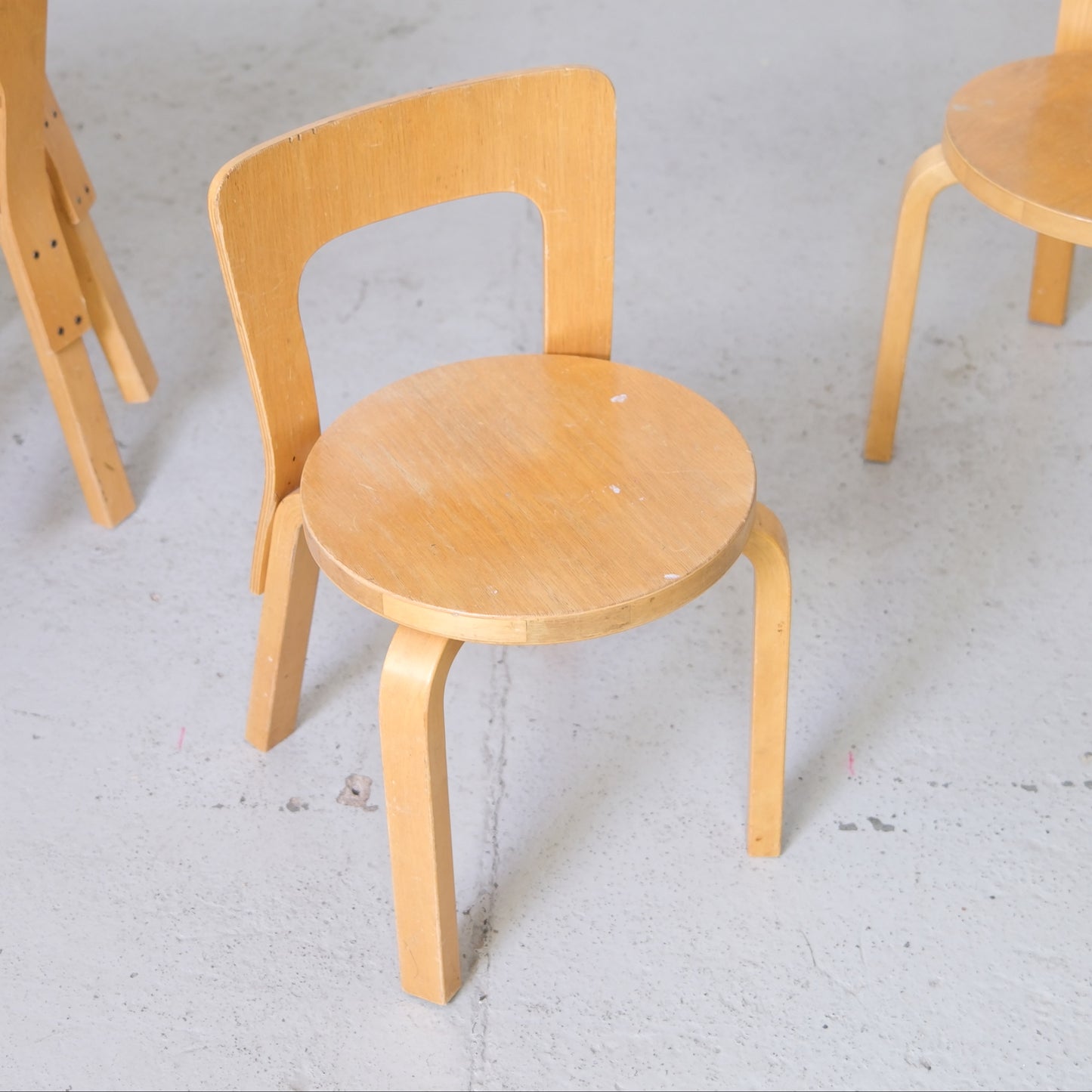 Alvar Aalto N65 Chair for Artek in Birch