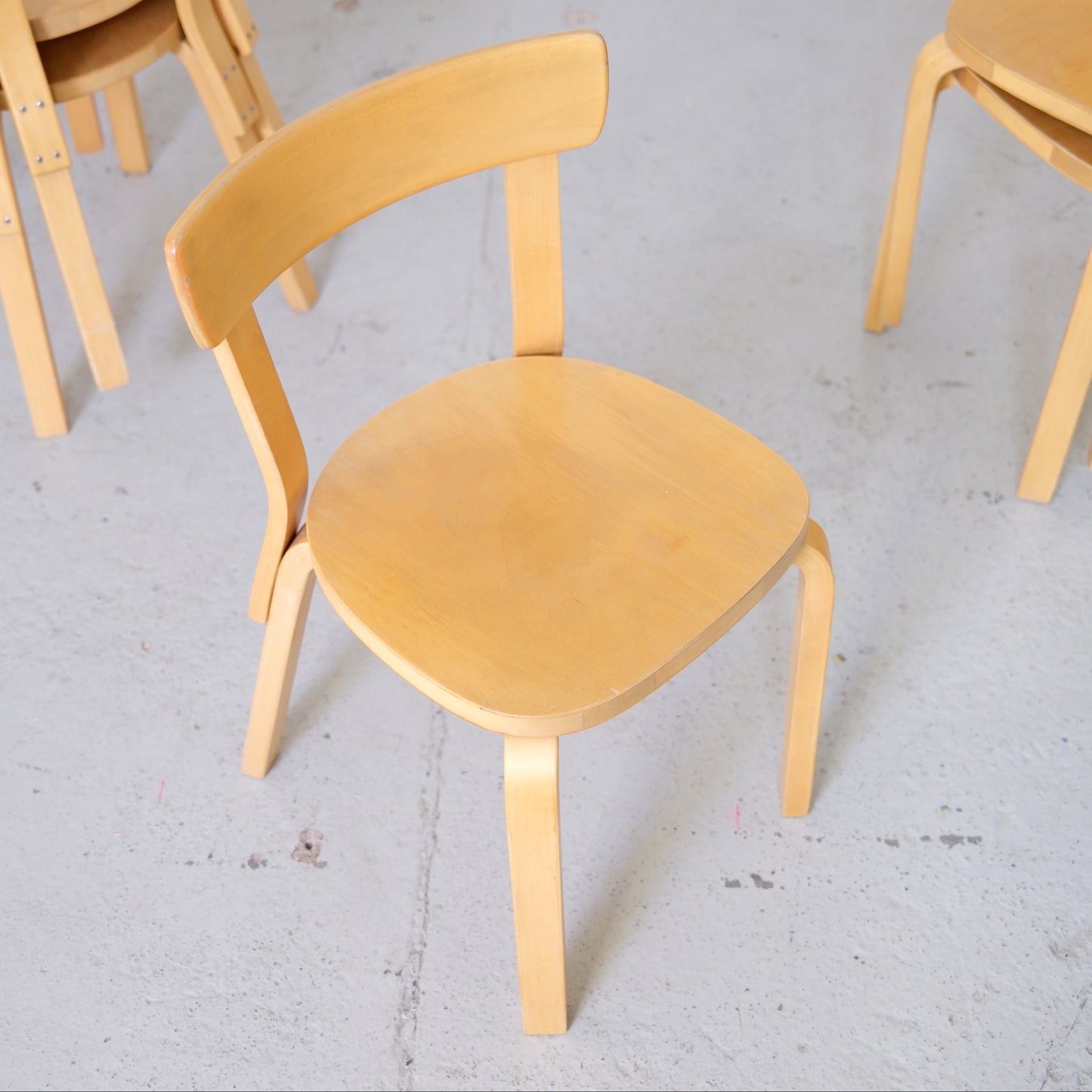Alvar Aalto Chair 69 for Artek in Birch