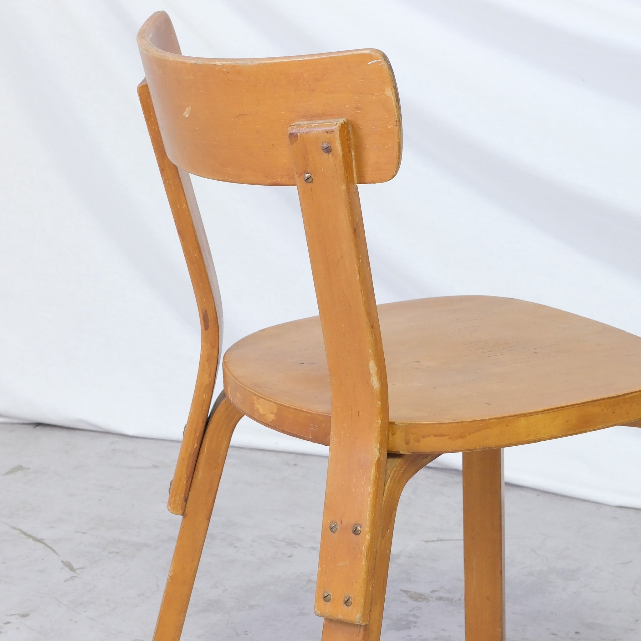 Alvar Aalto Chair 69 for Artek, 1950s Finger Joint Chairs – Pino