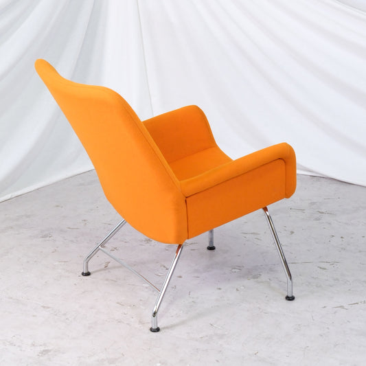 Yrjö Kukkapuro Moderno L-23 Chair for Lepo Product Oy - Orange