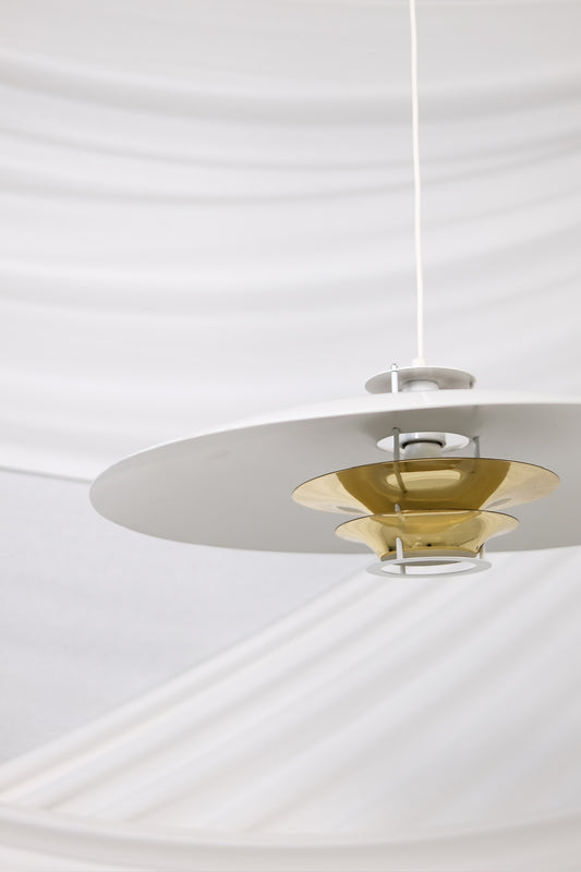 Valaisinpaja, Juha Leiviskä 341 Ceiling Lamp Brass Accents