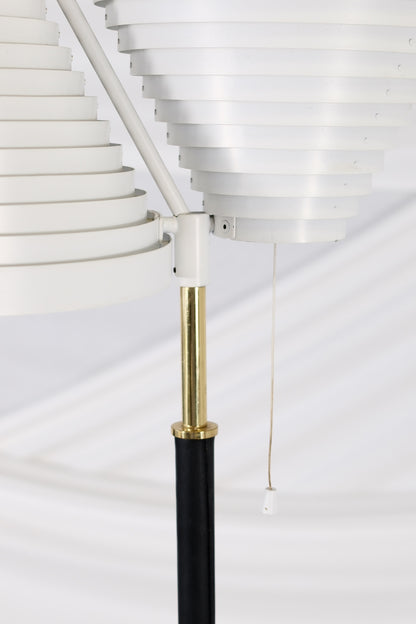 Artek A810 Floor Lamp Designed by Alvar Aalto, Produced by Valaisinpaja