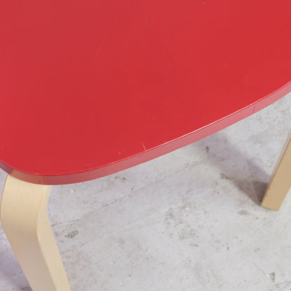 Artek Chair 69 - Birch with Red Seat (2021)