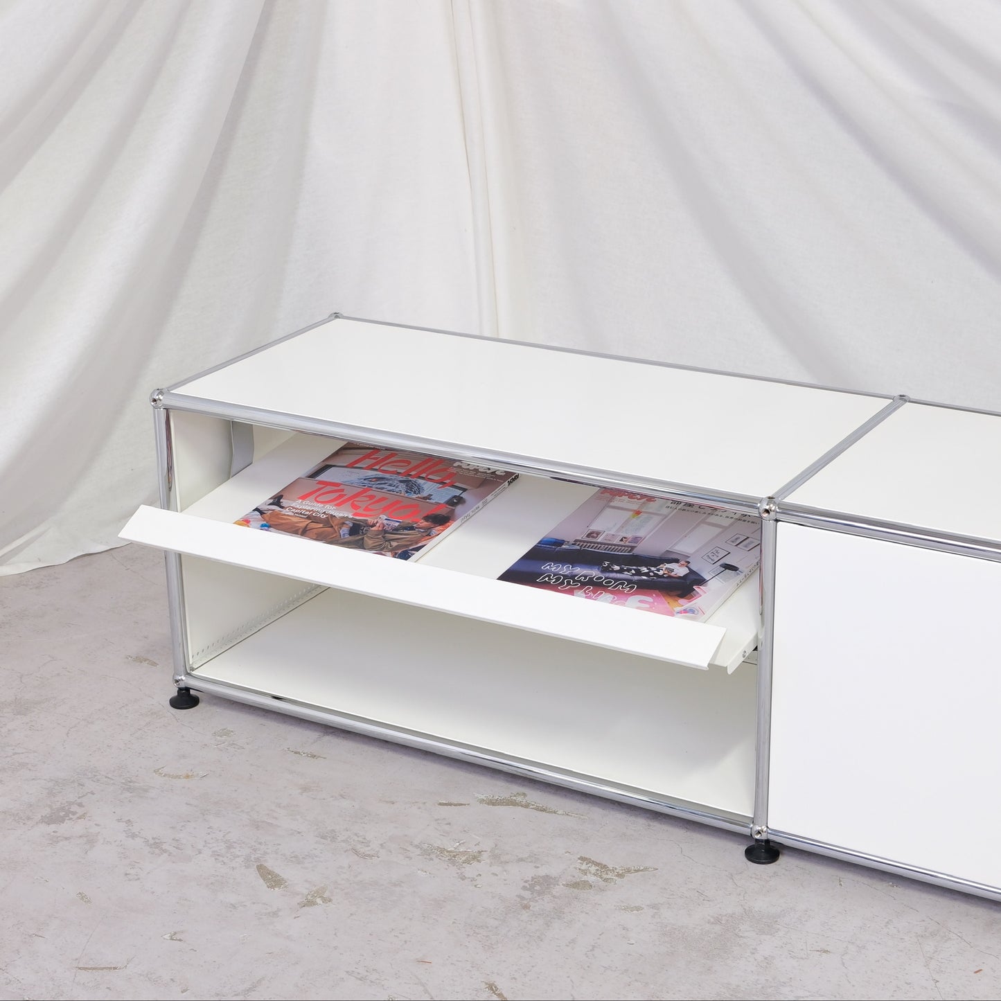 USM Haller Sideboard - White - 227 cm