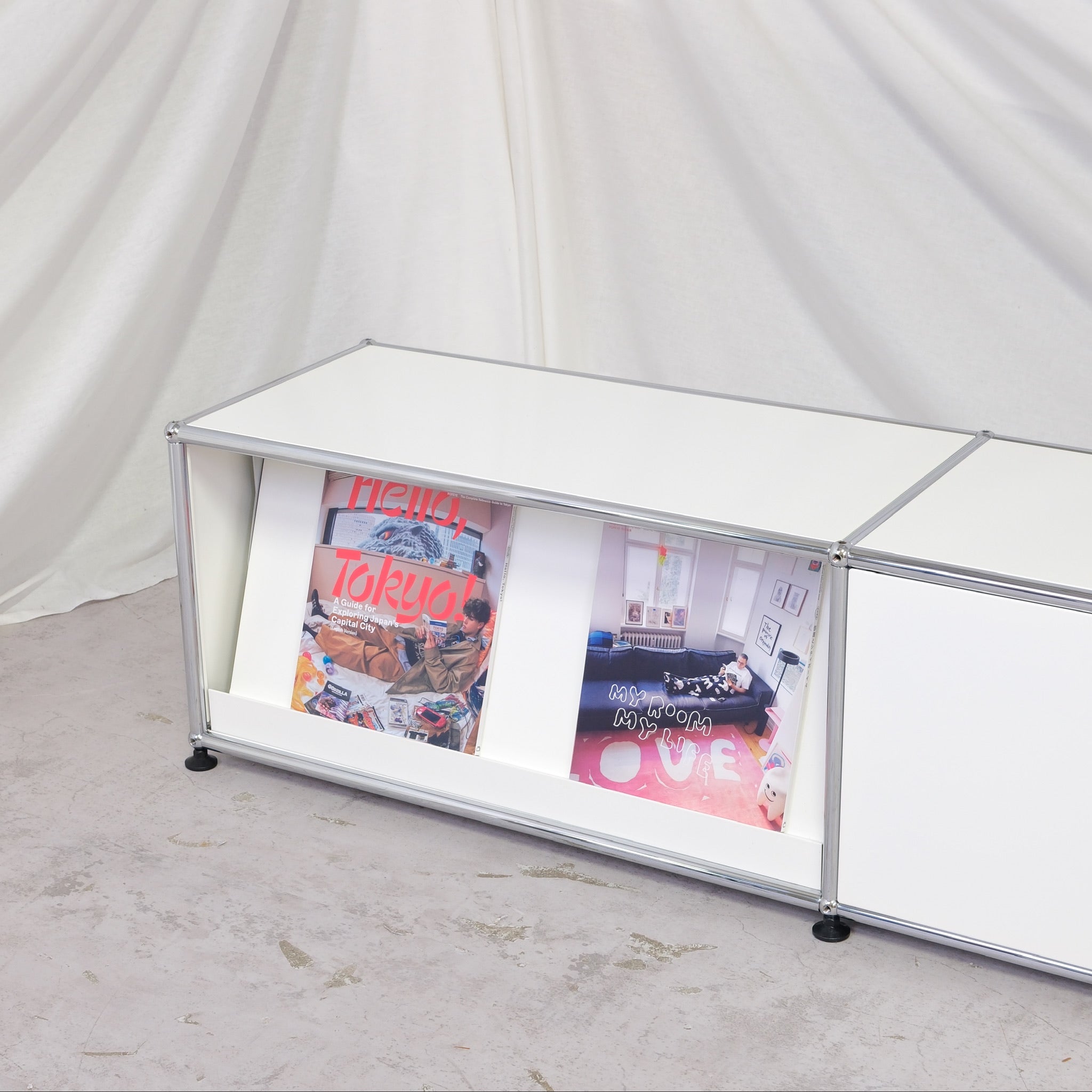 USM Haller Sideboard - White - 227 cm – Pino Interiors