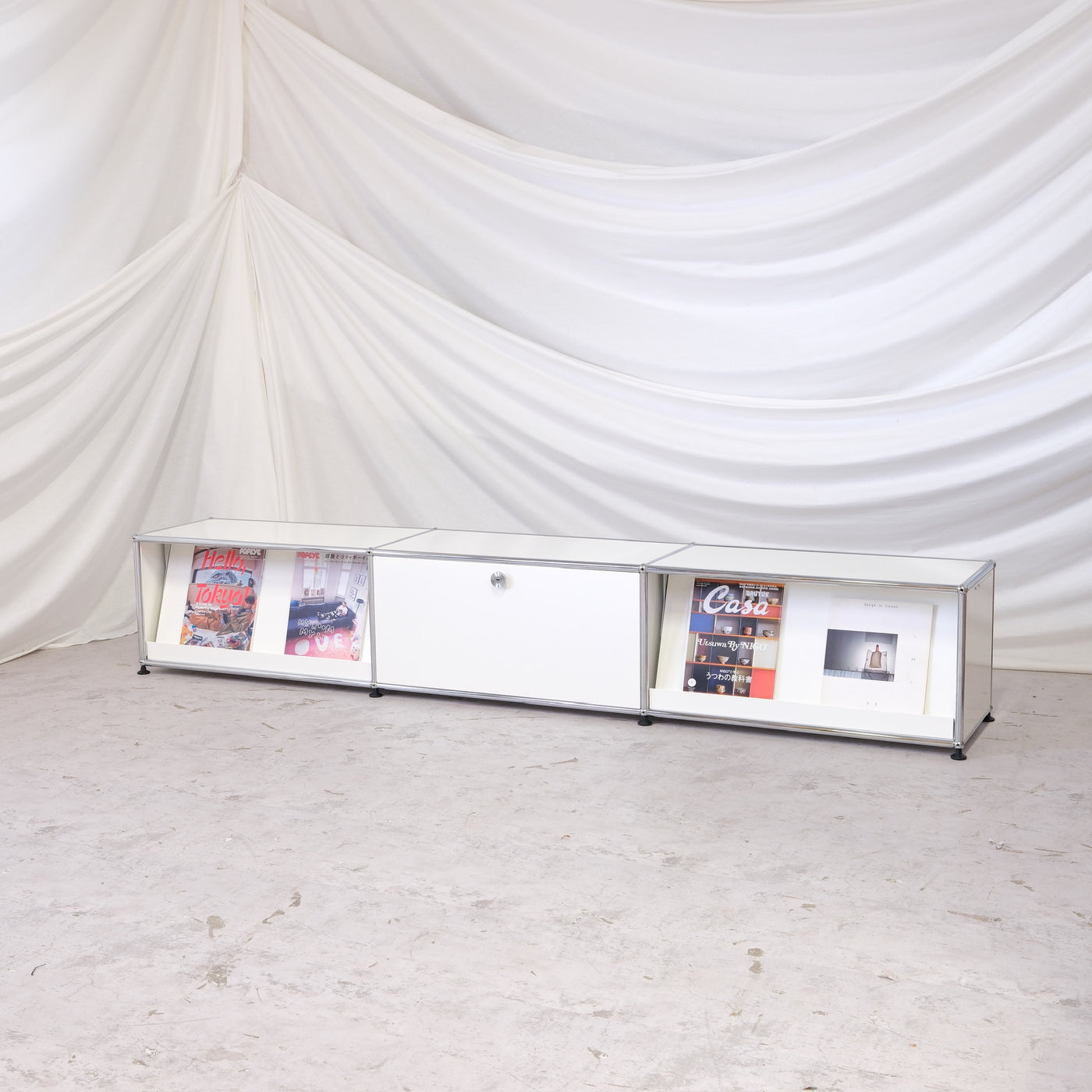 USM Haller Sideboard - White - 227 cm