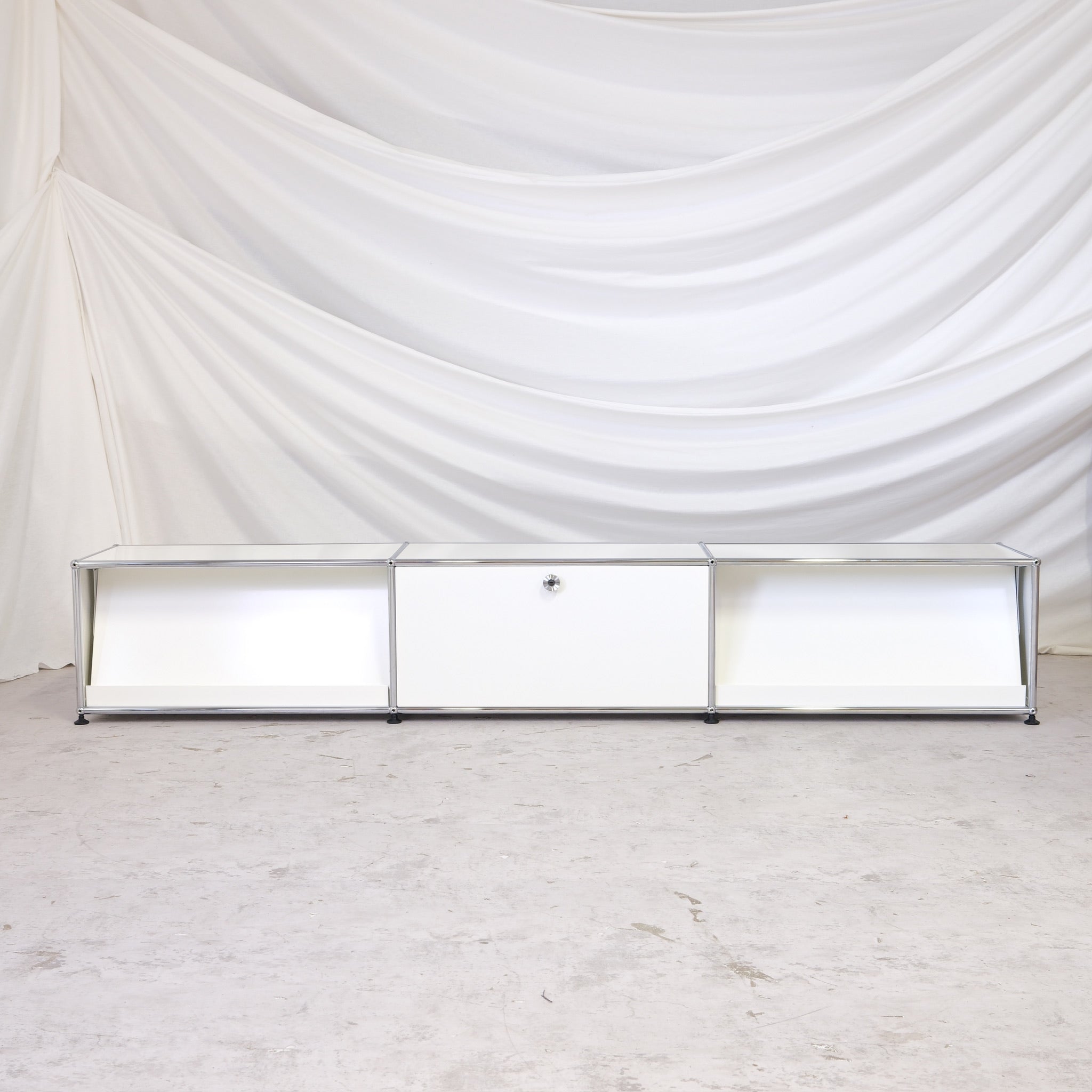 USM Haller Sideboard - White - 227 cm – Pino Interiors