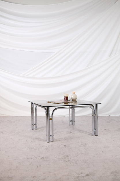 Vintage Square Coffee Table 1970s