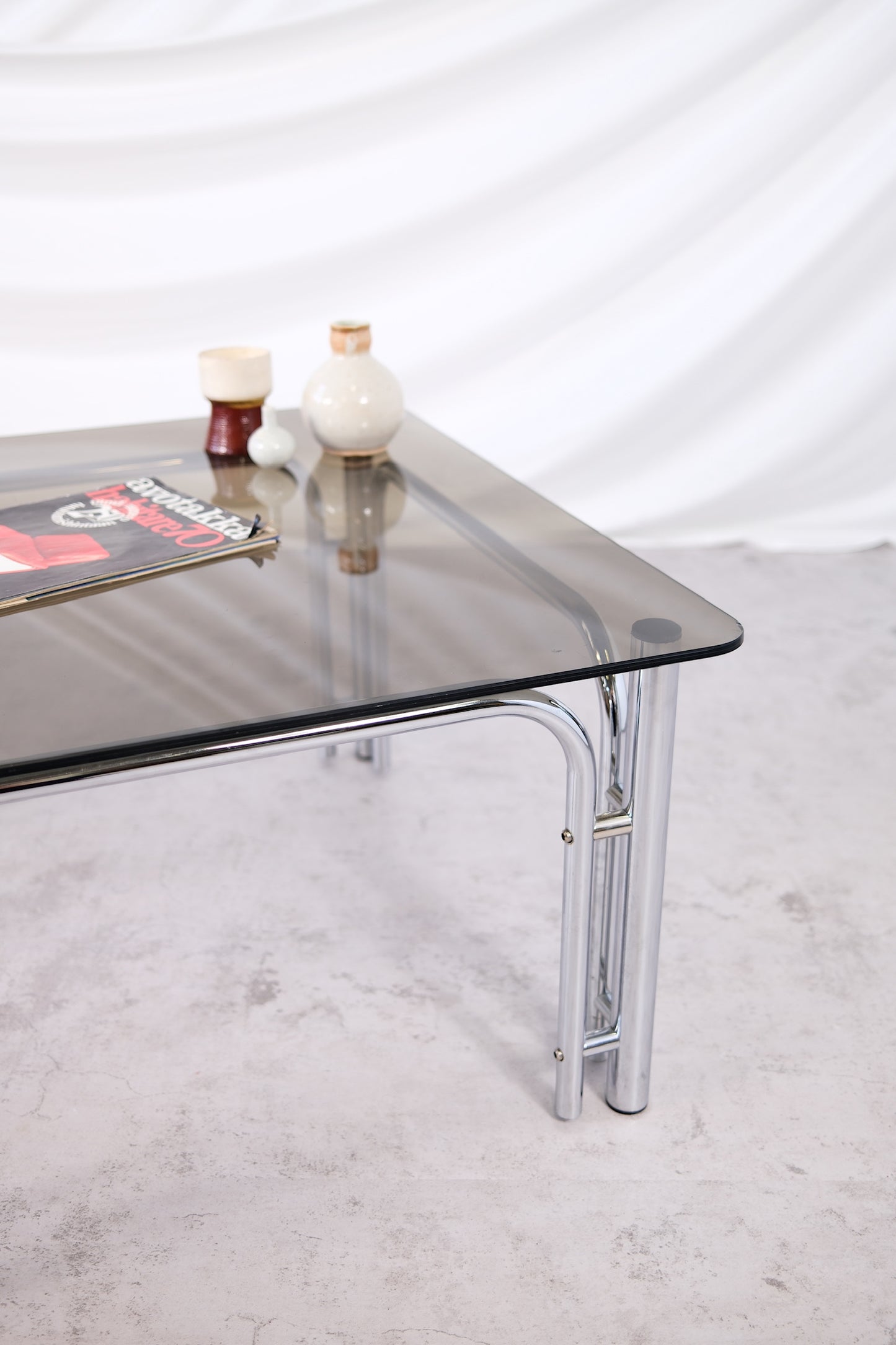 Vintage Square Coffee Table 1970s