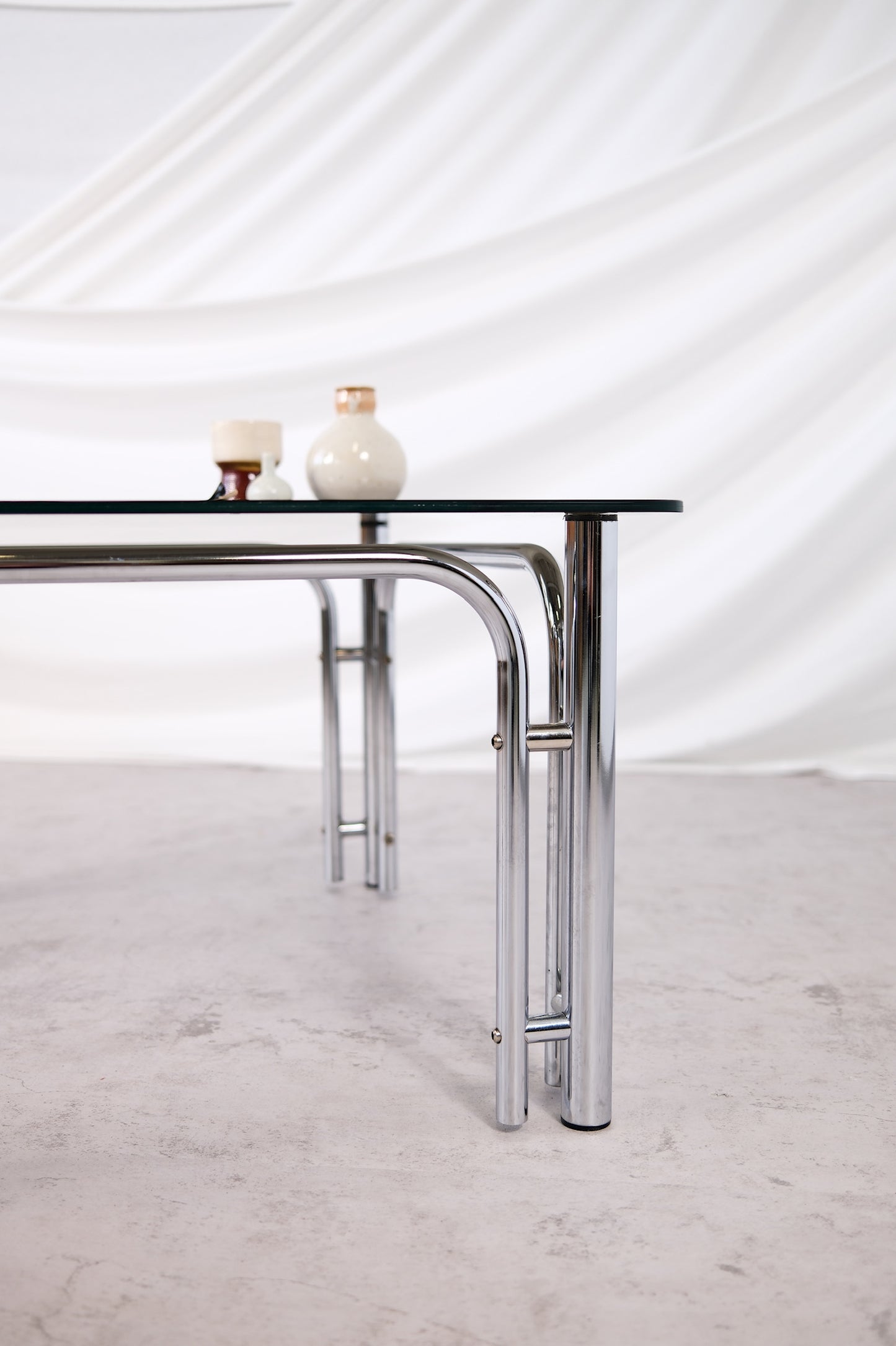 Vintage Square Coffee Table 1970s