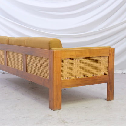 Neliö Sofa for Huonekaluliike Mikko Nupponen by Evaliisa Vasko, 1960s