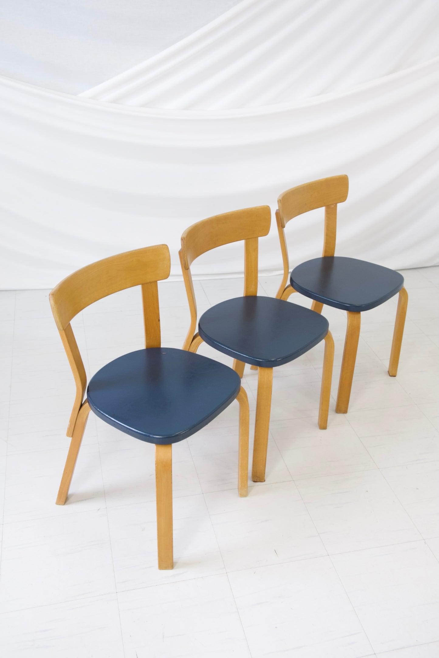 Artek DL82 드롭리프 테이블 세트 OY HUONEKALU- JA RAKENNUSTYTEHDAS AB, 1950/1960년대