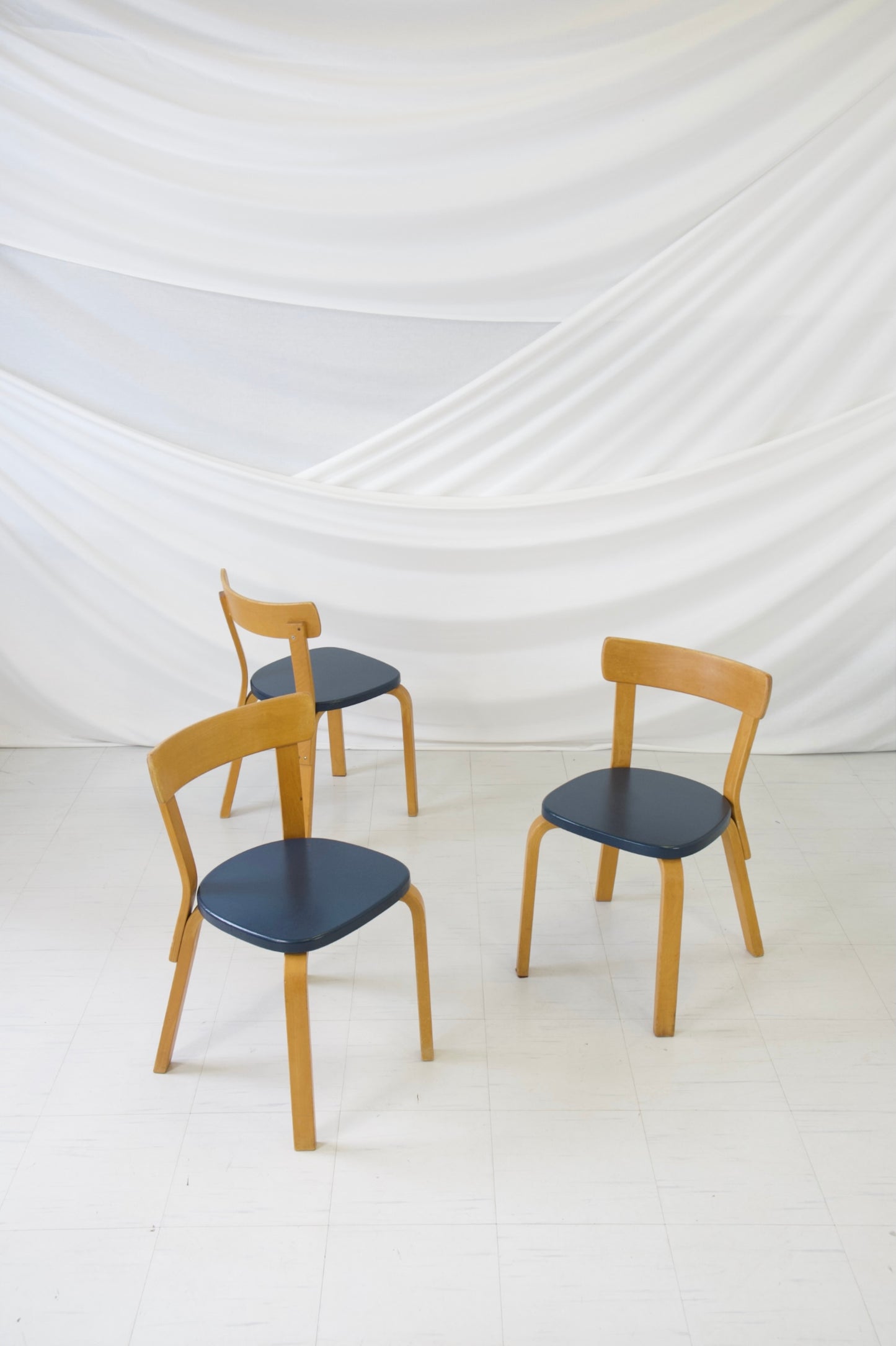 Artek DL82 드롭리프 테이블 세트 OY HUONEKALU- JA RAKENNUSTYTEHDAS AB, 1950/1960년대