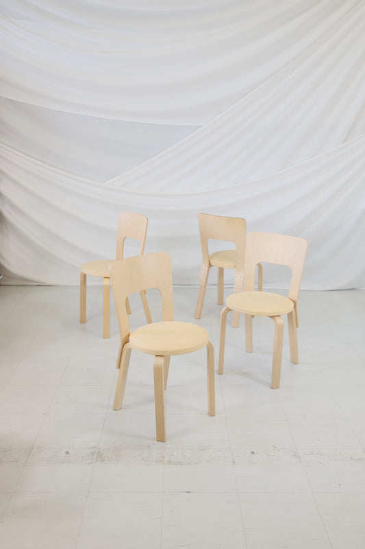 Artek 66 チェア、ニーニカンガス張り