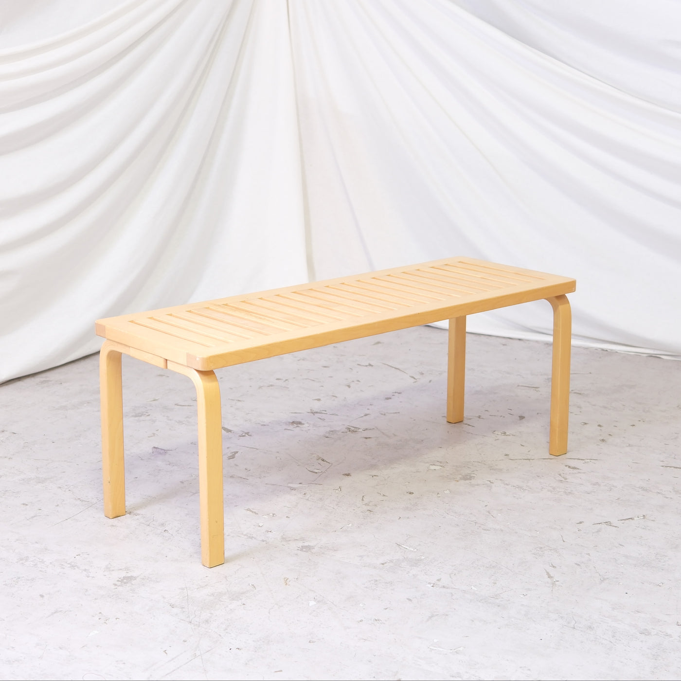 Alvar Aalto Bench 153A in Birch by Artek