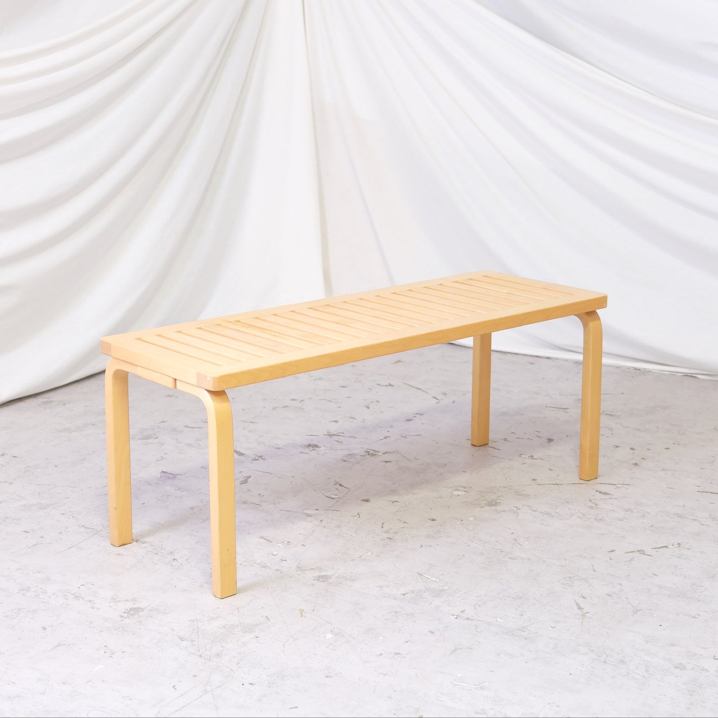 Alvar Aalto Bench 153A in Birch by Artek