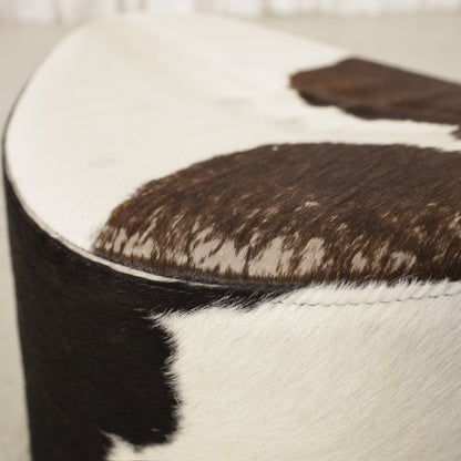 Niels Gammelgaard IKEA Stockholm cowhide swivel ottoman – Local hair loss on seat edge