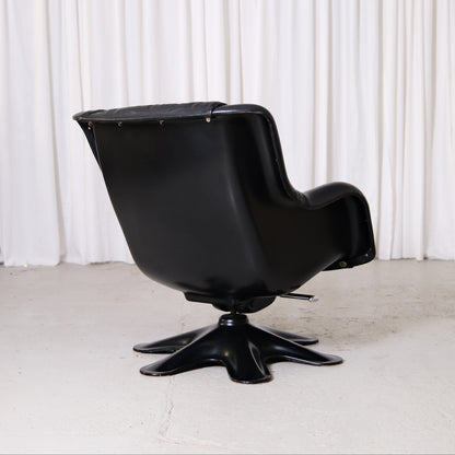Yrjö Kukkapuro 418 Karuselli Swivel Lounge Chairs (4 available)