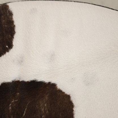 Niels Gammelgaard IKEA Stockholm cowhide swivel ottoman – Cowhide seat surface detail