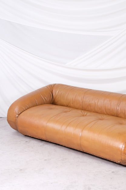Anfibio Sofa Bed 3-seater by Alessandro Becchi for Giovannetti, 1970s