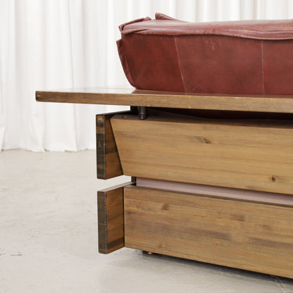 Pinus sofa rear construction detail