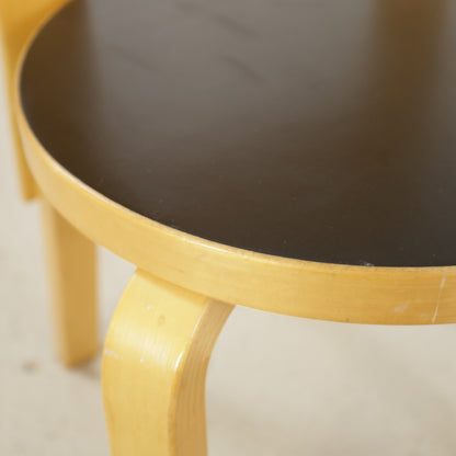 Chair 66 age-related marks on birch frame