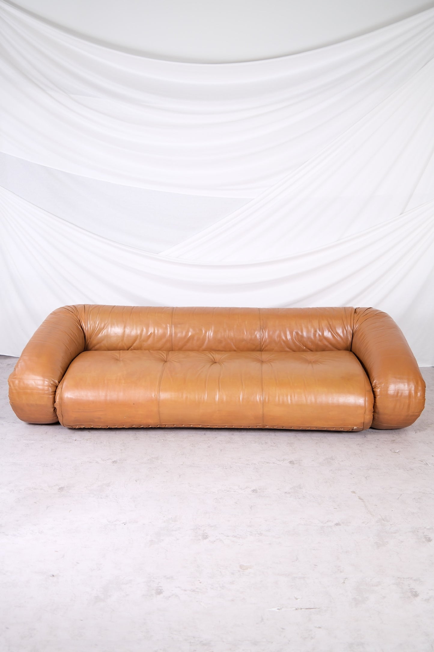 Anfibio Sofa Bed 3-seater by Alessandro Becchi for Giovannetti, 1970s
