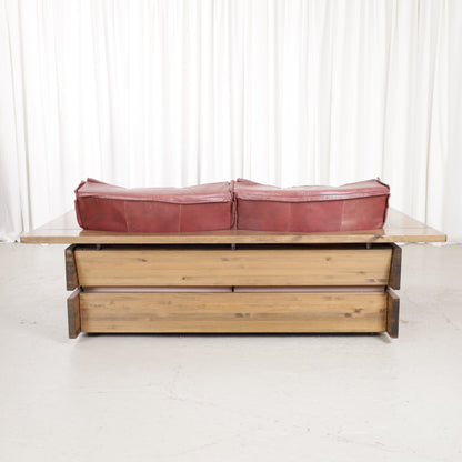 Pinus sofa, rear view