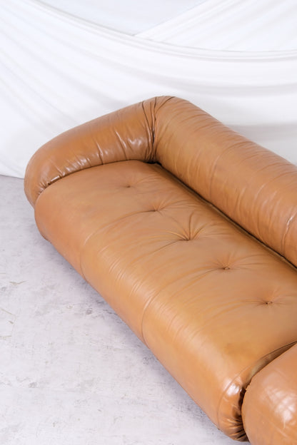 Anfibio Sofa Bed 3-seater by Alessandro Becchi for Giovannetti, 1970s