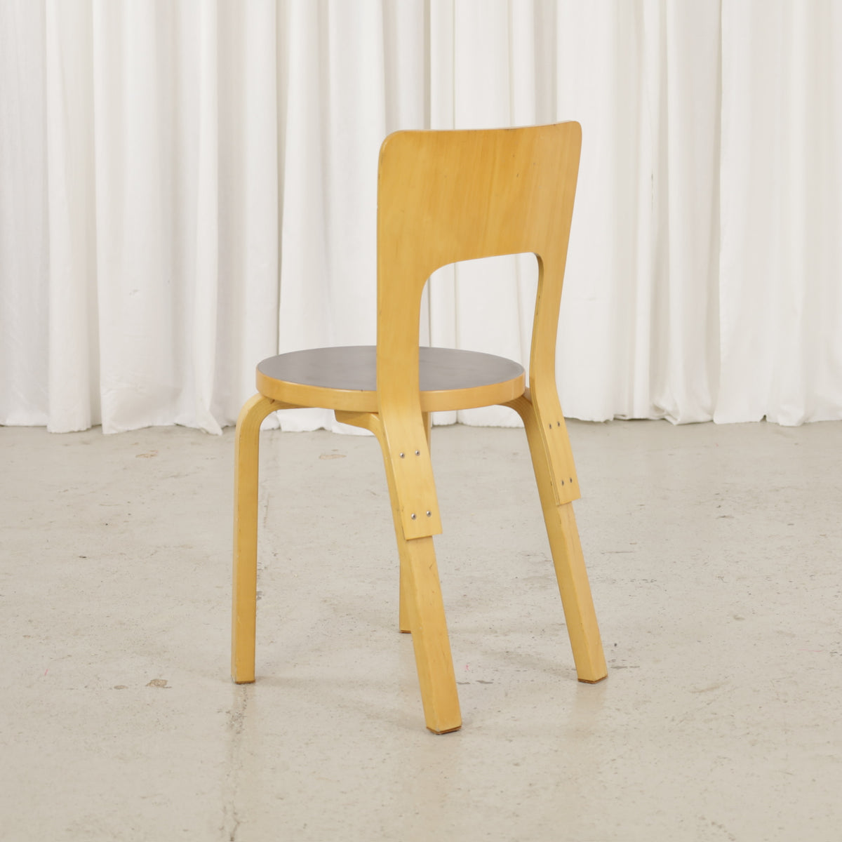 Chair 66, rear angled view