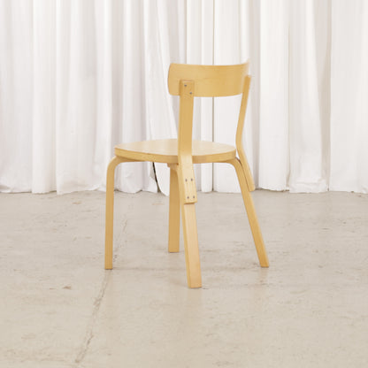 Artek Chair 69, rear three-quarter view