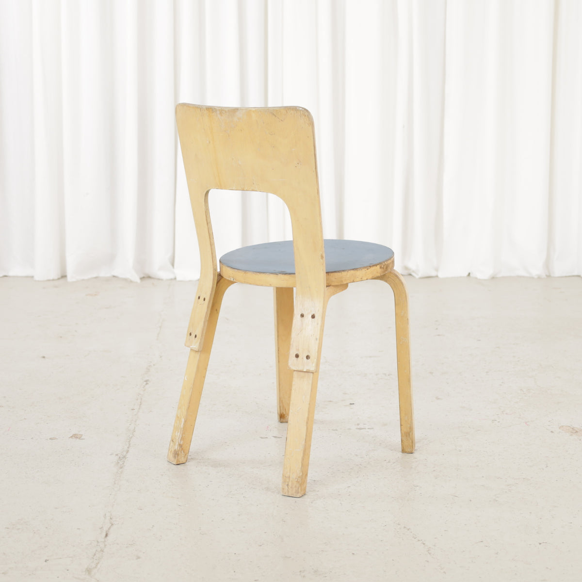 Patinated Chair 66, opposite rear view