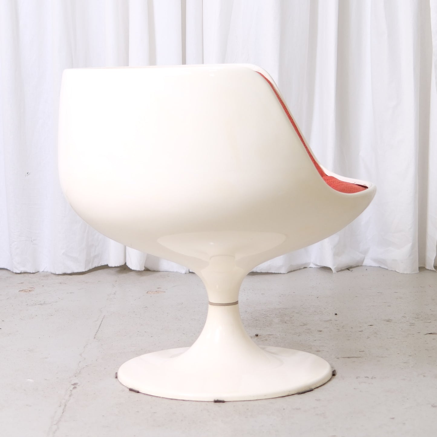 Vintage Eero Aarnio Cognac Lounge Chair for Asko