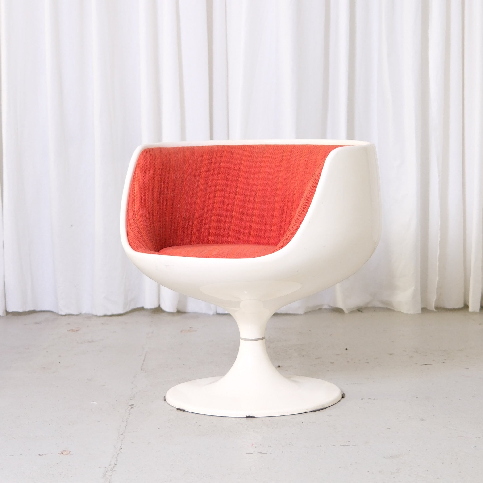 Vintage Eero Aarnio Cognac Lounge Chair for Asko – Pino Interiors